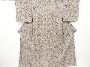 番傘模様小紋着物